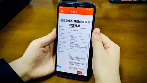 線上辦公零接觸！松滋肥業(yè)信息化在戰(zhàn)“疫”之中顯身手(圖2)