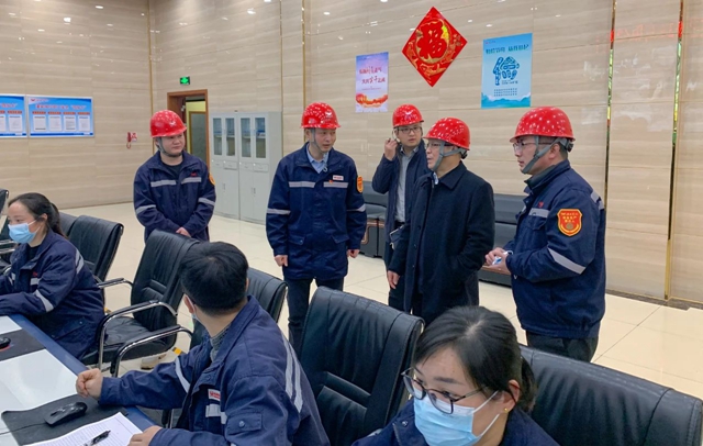 大年初一，王大真到田家河新項(xiàng)目和分子公司走訪慰問(圖5)