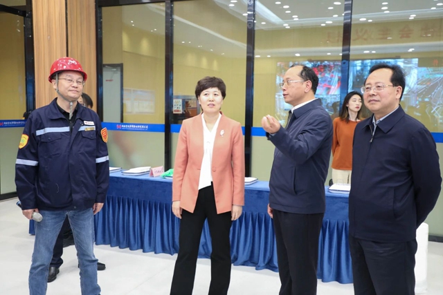 烏海市委副書記、市長崔景英一行到宜化集團(tuán)調(diào)研(圖1)
