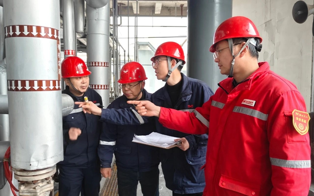 宜化新材料公司：擰緊安全閥，筑牢防護(hù)網(wǎng)(圖1)